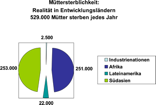 Müttersterblichkeit in Entwicklungsländern